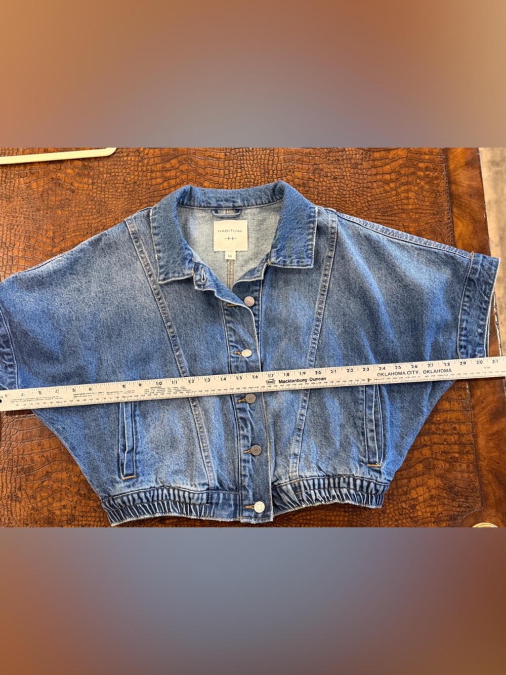 Habitual Light Blue Denim Jacket - Picture 5 of 5